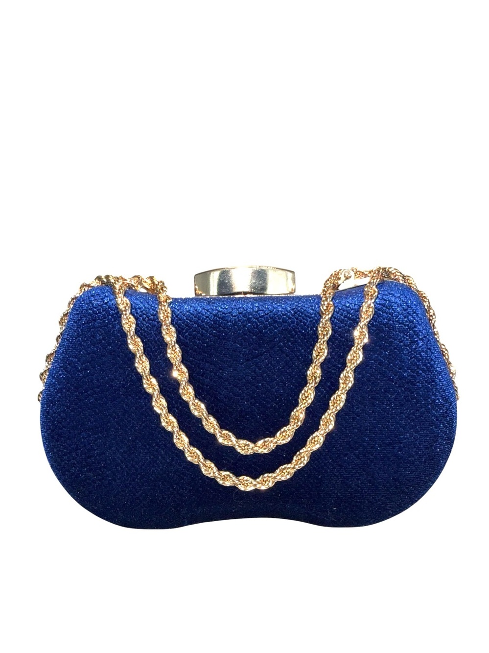 Beautiful Royal Blue Velvet 3-way Bag - NWT